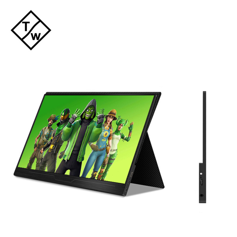 Factory direct 1920x 1080 IPS screen CNC aluminum alloy 13.3 inch portable display 5V power supply