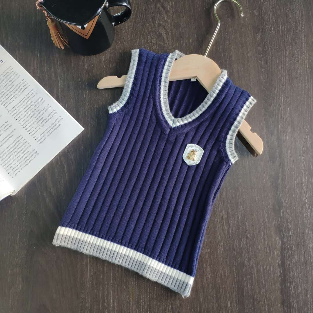 工厂批发【金勇】背心组合款春秋童装春秋冬卡通款儿童马甲韩版