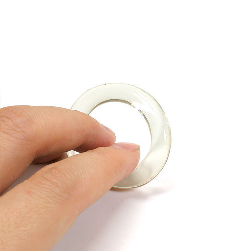 First-hand supply men's lifting ring silicone high elastic soft men's underwear accessories AD same style silicone bracelet locking ring