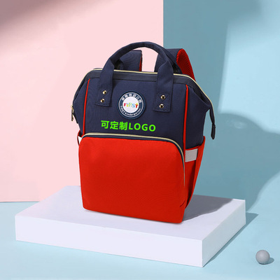 新款上市男童女童小学一二年级敞开口型包书儿童包书包背暗袋箱包|ms