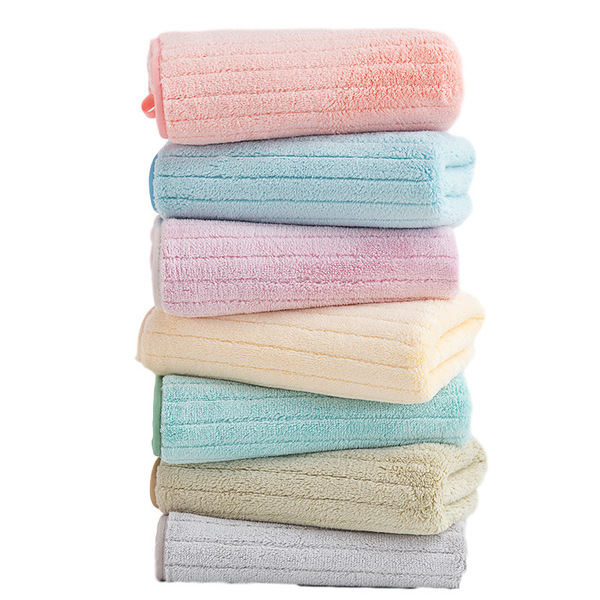 Coral thin fashionable towel