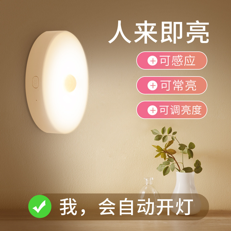 originality usb Charging sensor lights led infra-red human body Induction Night light intelligence cupboard wardrobe Stair lights