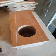 可工藝品木制品異形  小尺寸包裝支撐板 打孔圓形膠合板開孔夾板