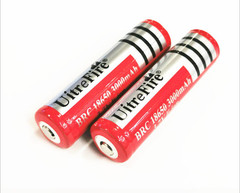 18650 lithium battery 3000MAH 3.7v flat tip rechargeable battery large capacity flashlight small fan