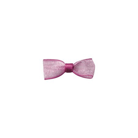 Yao Ming 2,3 cm ancho cinta arco caja de regalo embalaje pequeña flor tejida a mano arco nudo de cintura de tres puntos