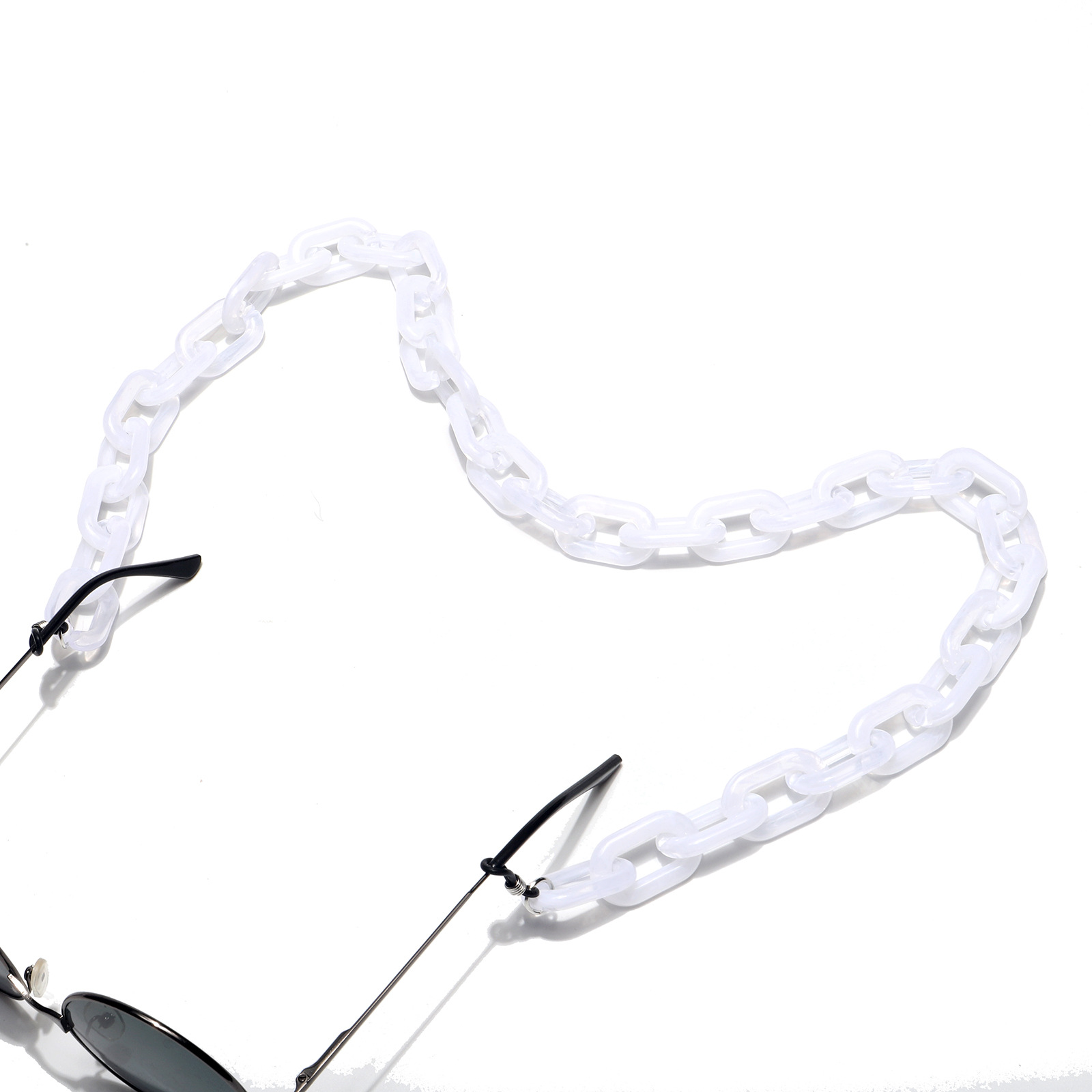 Acrylic Glasses Chain Simple Retro Thick Glasses Rope Fashion Glasses Chain Wholesale Nihaojewelry display picture 13
