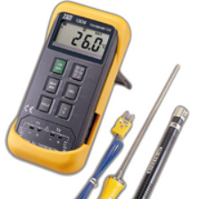 台湾泰仕TES-1306双通道温度测试仪 温度计 数字测温仪 温度表