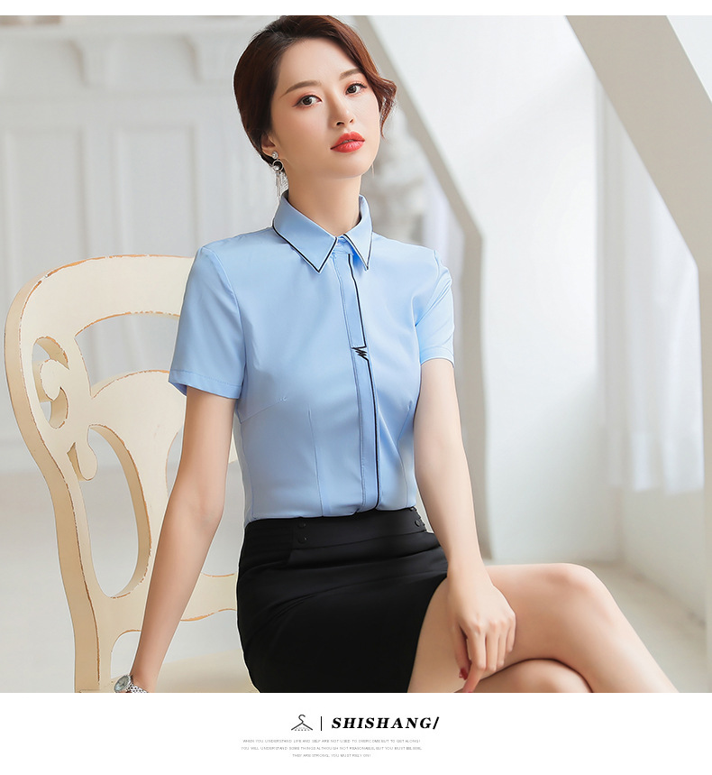 Chemisier en Mélanges de fibres chimiques - Ref 3429403 Image 15