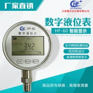 智能数字液位计 精密  HF-60电池供电水位显示表