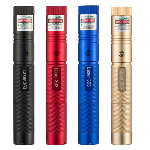 Factory direct sales green laser flashlight 303 laser light starry sky flashlight pointer sales driving school flashlight