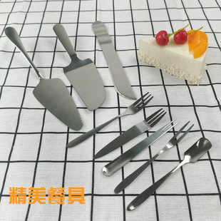 Stainless Steel Cake Spatula, Cheese Knife, Pizza Knife, Fruit Fork, Mooncake Fork, Western Restaurant Small Knife, Multifunctional Dessert Tool