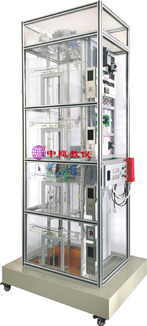 SZJ-213型 单联四层消防仿真教学电梯,消防模拟电梯,教学电梯模型