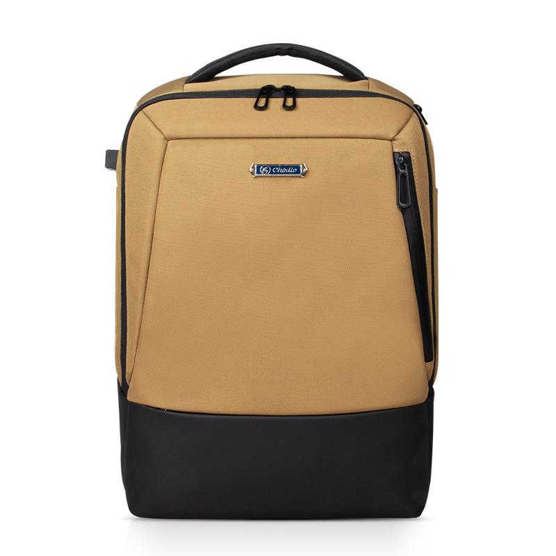 Factory Direct Sales Computer Bag 14inch Men's Burden-Reducing Breathable and Wear-Resistant Laptop Backpack Computer Backpack
