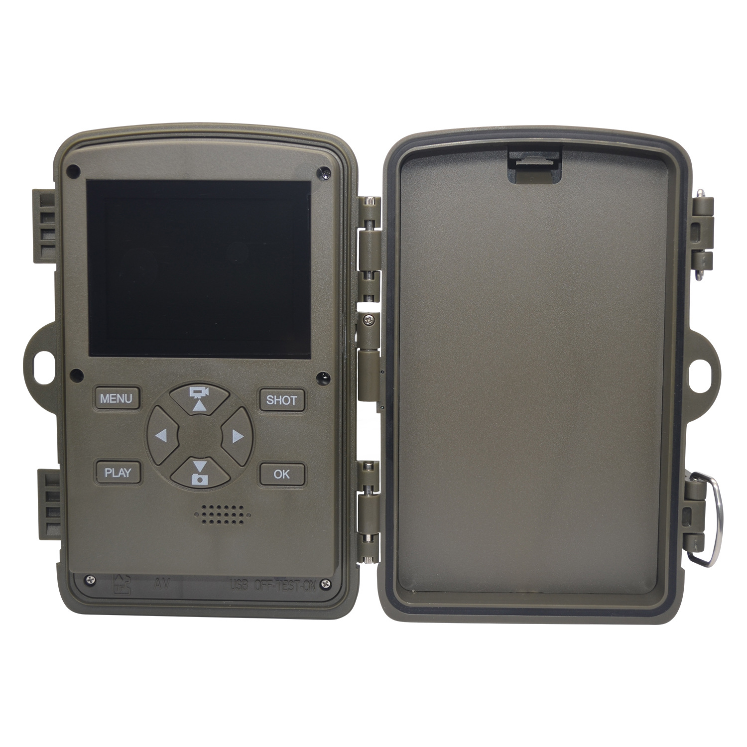 电商新款4K双镜头感应红外相机厂家批发高清监控动物野外户外相机