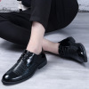 Demi-season universal classic suit jacket for leather shoes English style for leisure, Korean style