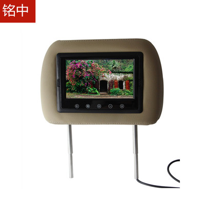 Manufactor currency 7/9 automobile high definition touch Key Headrest monitor vehicle monitor Connect DVD