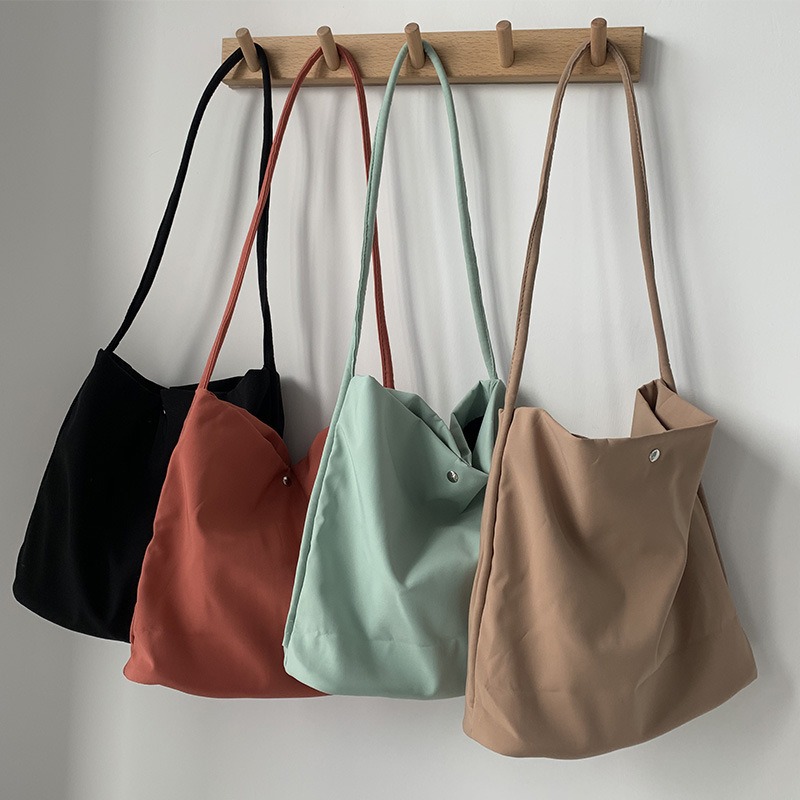 Candy color cloth bag small fresh and si...