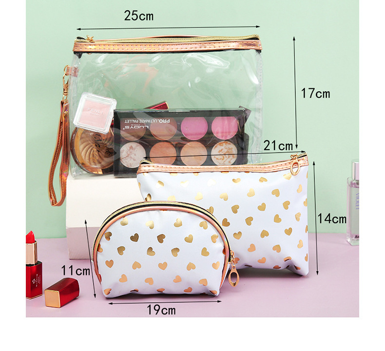 Fashion Waterproof Large Capacity Portable Cosmetic Bag display picture 1