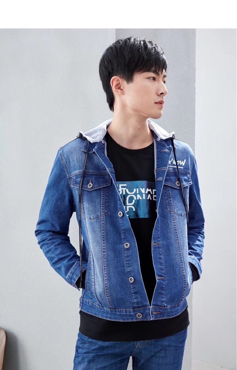 海家剪标牛仔外套|ru