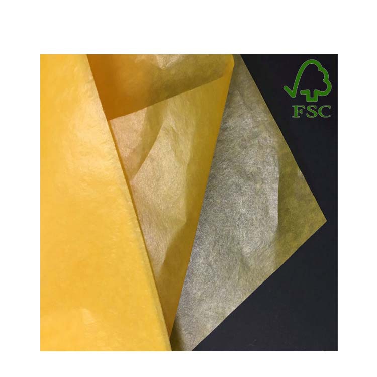 定制多克重FSC40克蜡光纸 半透明硫酸纸满版印刷包装纸礼品鲜花纸