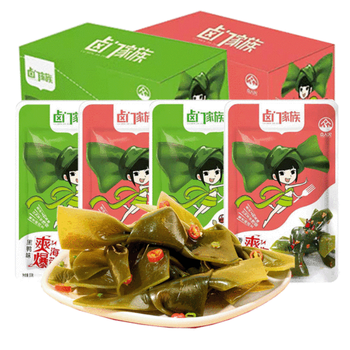 Lumen family kelp knot snacks small packaging ready-to-eat seafood snacks food supermarket wholesale