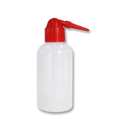 Plastic washing bottle, elbow washing bottle, washing bottle, blowing bottle, white head, red head, straight head washing bottle
