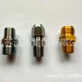 仪表管阀件厂家铜接头卡套直通外螺纹卡套直通终端接头管件批发