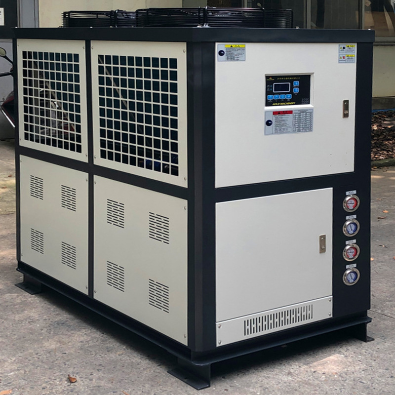 厂家供应电镀行业制冷设备用风冷式工业冷水机可定制小型冷水机