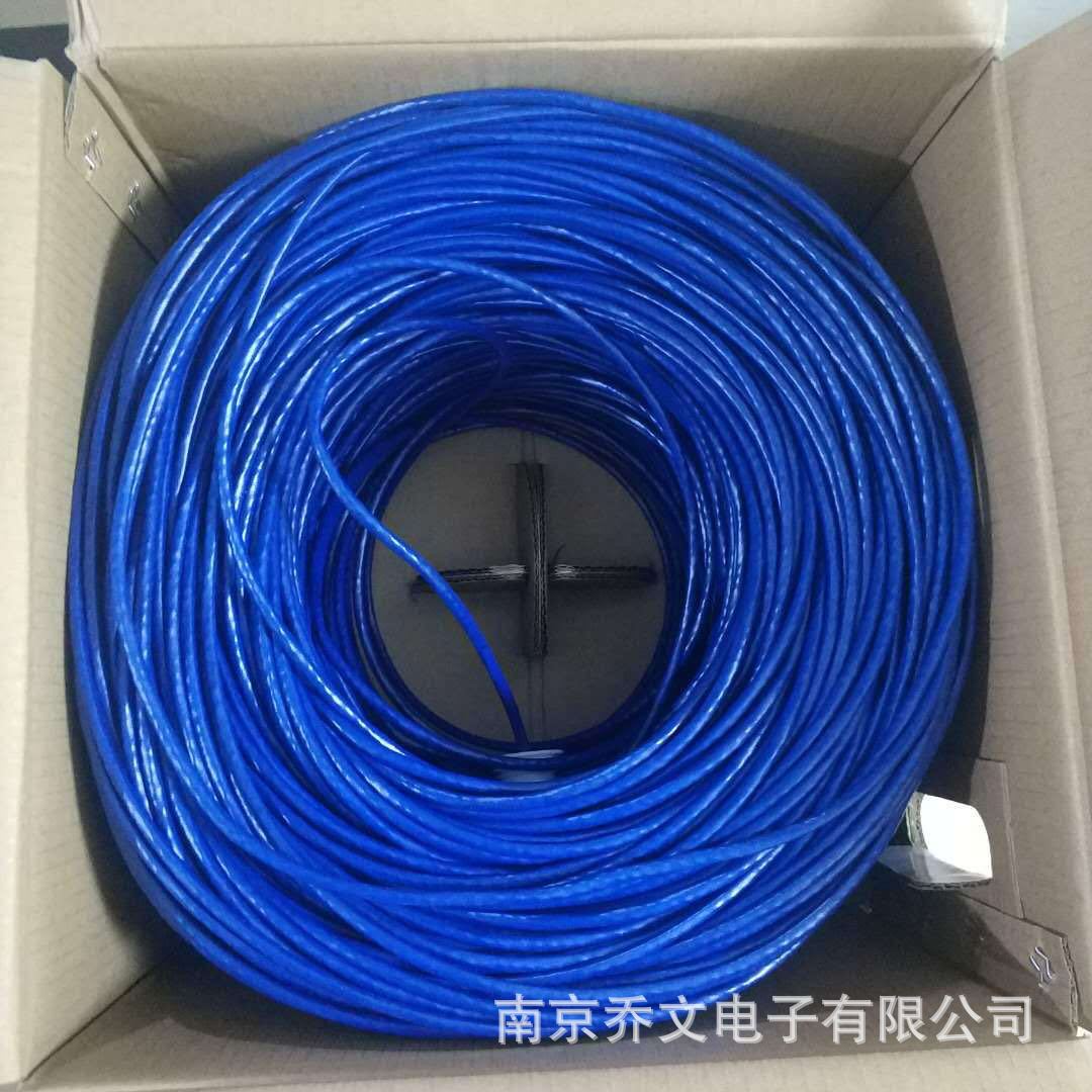 正品南京普天超五类非屏蔽网线线径0.5国标足米305米千兆高速稳定-阿里巴巴