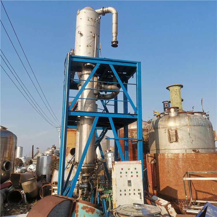 二手MVR3吨 7吨低耗蒸发器 二内循环工业用蒸发器 二手钛材蒸发器