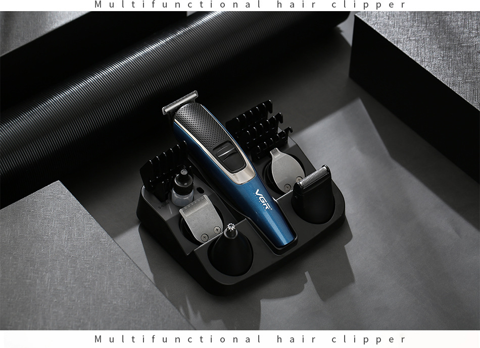 Afeitadora eléctrica 5-en-1 cortapelo set cuidado personal_voghion.com