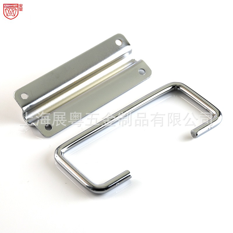 Anwang586 caja de madera manija de 180 grados bolsa manija de anillo de hierro manija de hierro manija industrial