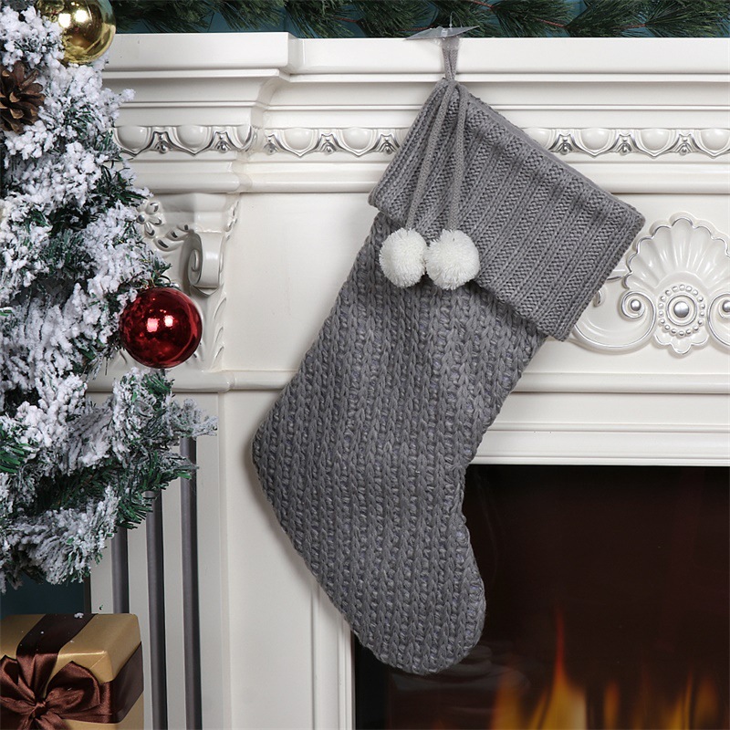 Christmas sock gift bag pendant Christmas decoration