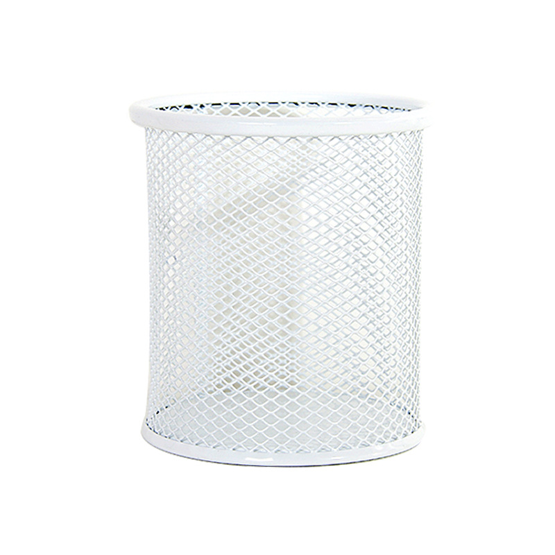 Luhao nuevo titular de la pluma creativa malla de color metal multi-funcional papelería de almacenamiento organizador de almacenamiento de escritorio