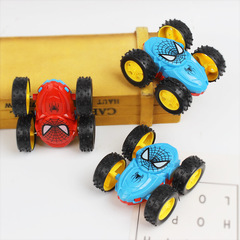 慣性雙面翻斗車耐摔玩具車轉向回力車兒童禮物玩具批發地攤貨源