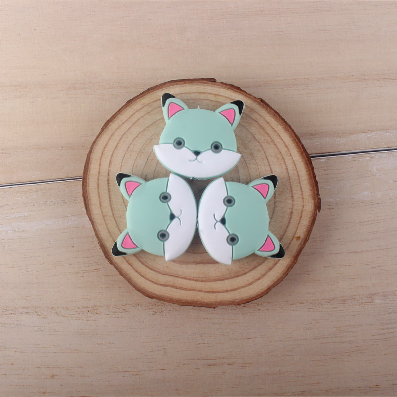 Directo de fábrica de calidad alimentaria de silicona Kaola teether perlas a granel Kaola joyería tesoro molienda teether perlas al por mayor