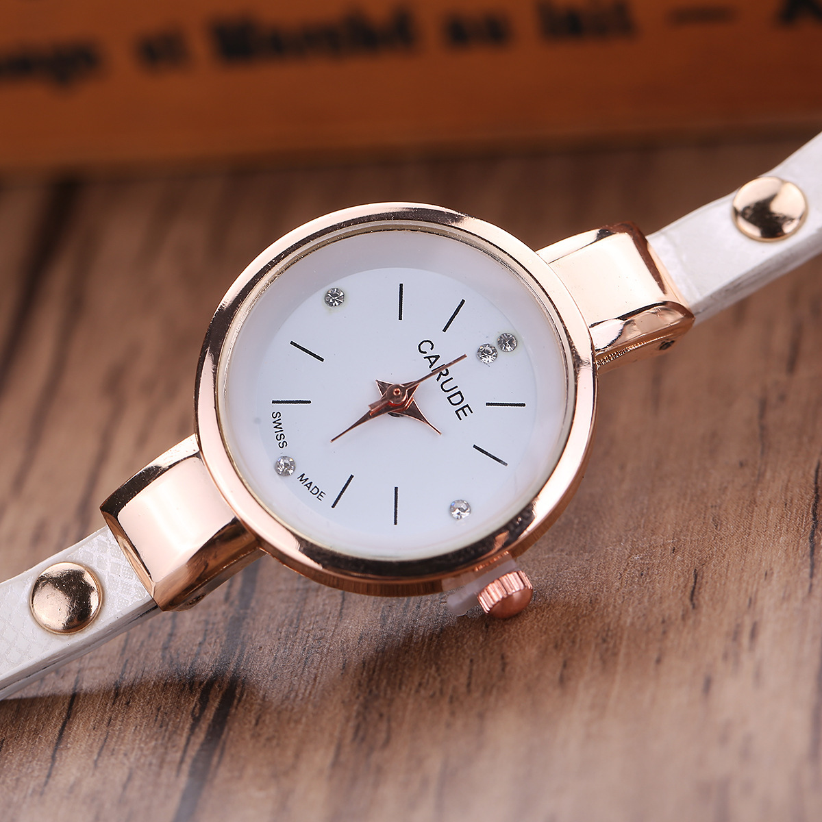 Fashion Stainless Steel Pu Leather Alloy Women's Watches display picture 8