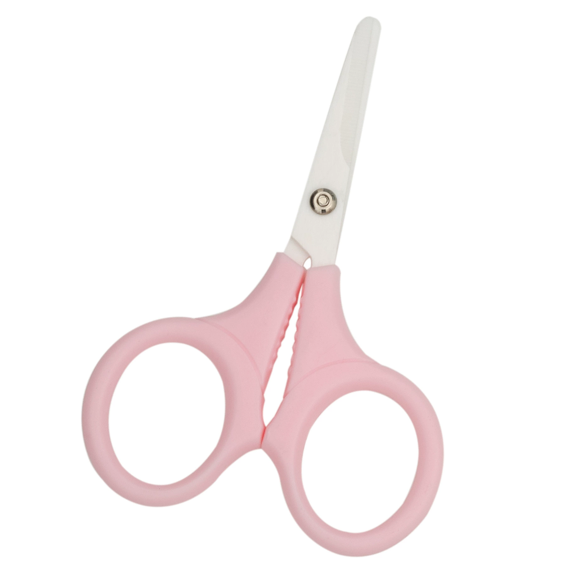 Ceramic cosmetic scissors for eyelashes, plastic handle