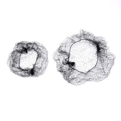 Hair net invisible lace wig Hanfu ancient decoration hairpin hairnet nurse ballet dancer head flower hair net cover wholesale