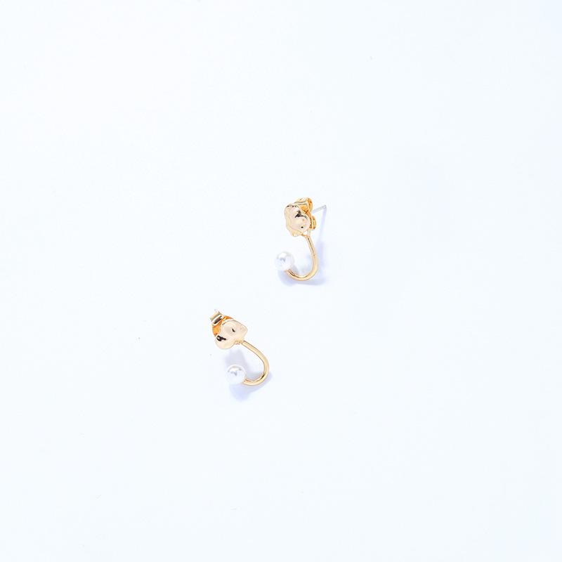 Boucles D&#39;oreilles Créatives Coréennes En Perles Sauvages display picture 9