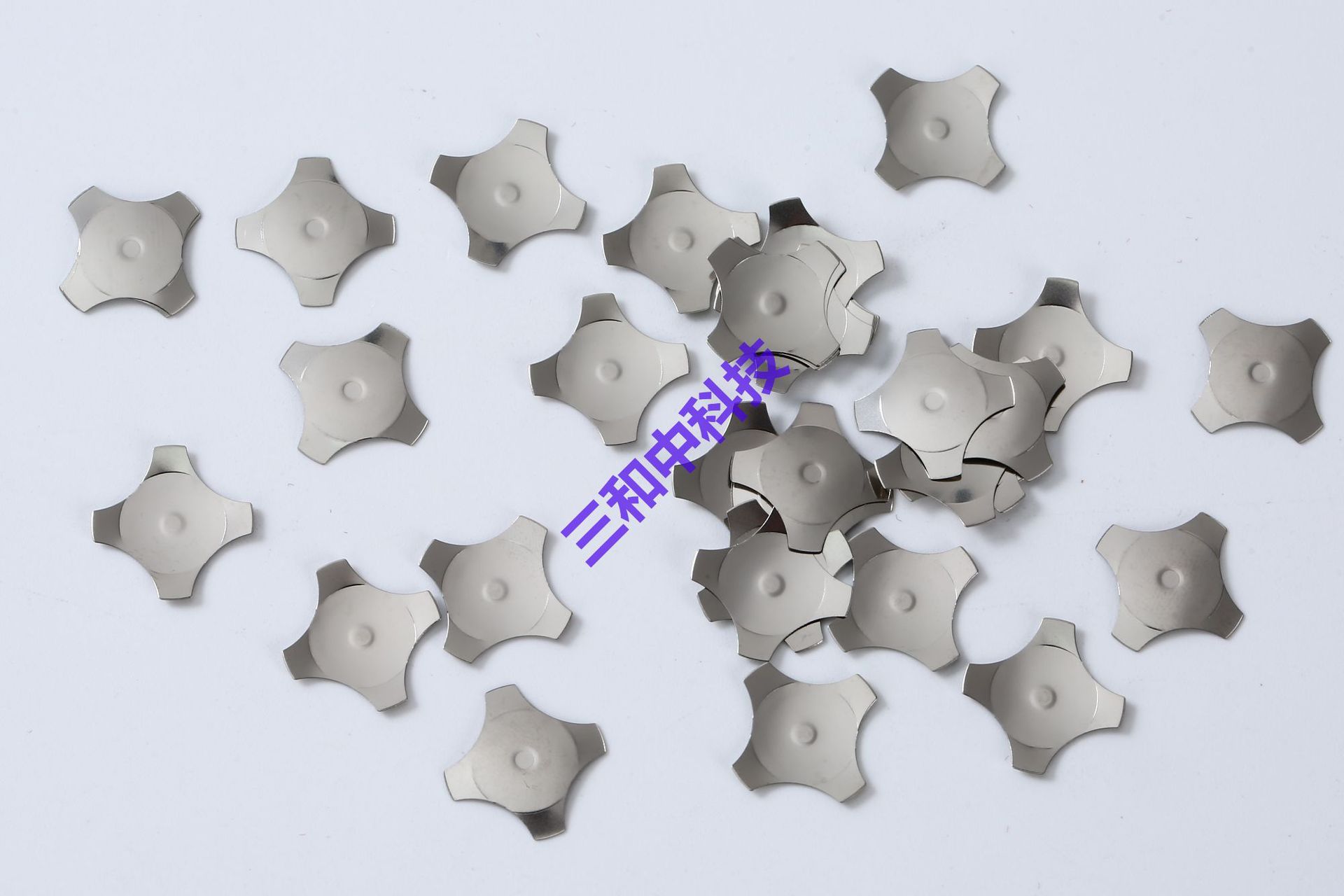 10mm十字形无点280克ROSH弹片 不锈钢按键贴片薄膜开关