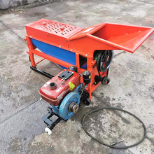 玉米剥皮机小型家用包谷全自动扒皮脱皮去皮机撕皮脱粒机带电风机