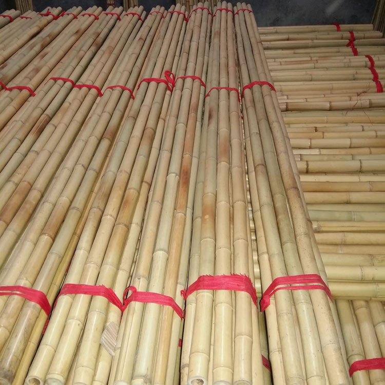 仿真竹子装饰隔断屏风竹子墙吊顶细竹竿造景黄竹竹篱笆围栏晾衣架|ru