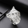 Zhenrong Wish new domineering Arctic wolf ring Nordic mythical Viking warrior wolf Fantrier men's ring