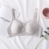 Supporting thin push up bra for breastfeeding, postpartum cotton summer underwear for pregnant