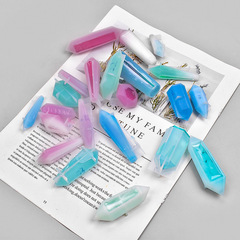 diy crystal glue mold 24 styles pendulum necklace pendant keychain mirror silicone mold diy jewelry ornaments