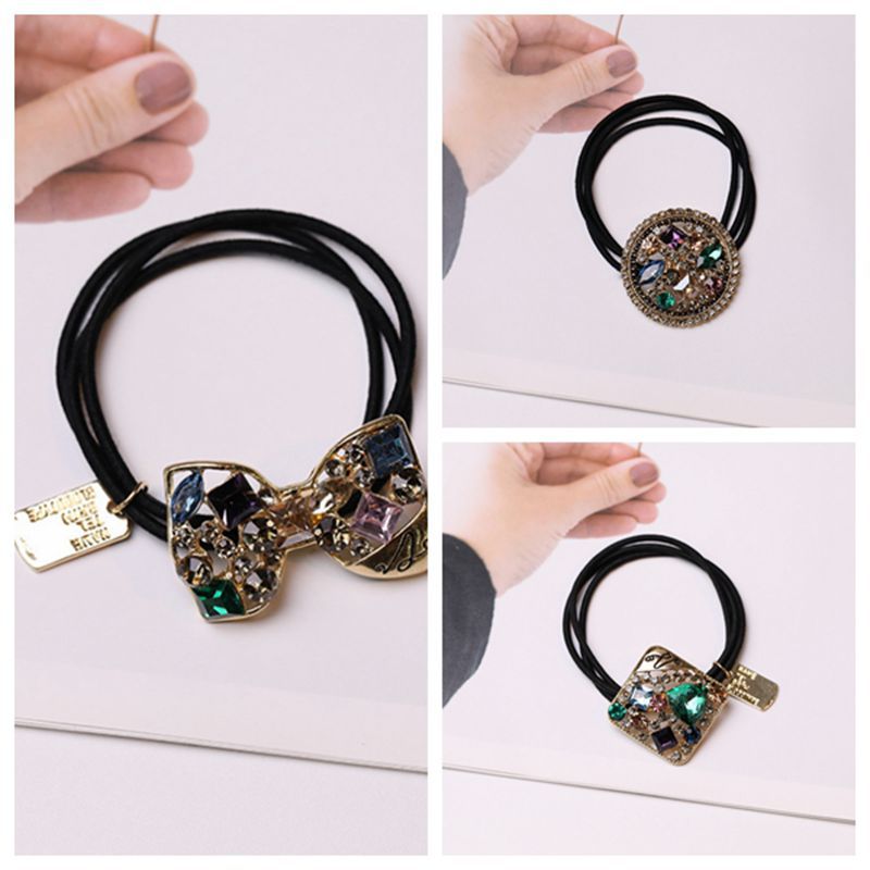 20g Weight Hair Tie Hair Accessories Type 1 Piece Quantity Daily, Street Occasion Alloy Material Bow Knot Pattern All Seasons Season Women's Gender Simple Style, Classic Style Style Simple Style Classic Style Women's Bow Knot Alloy Hair Tie 1