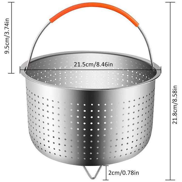 6 LRice Steamer Basket304 Stainless Steel Rice Steamer Basket Rice Cooker Accessories Rice Steamer Rice Cooker Rice Cooker Liner