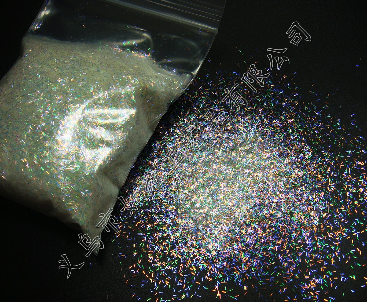 50 environmental protection Symphony white Zijin Green light PET Glitter Slim Glitter powder Nail enhancement Makeup Glue Christmas