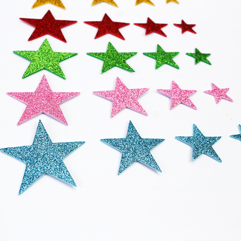 1 Set Star Graduation Plastic Modern Style Stickers display picture 3